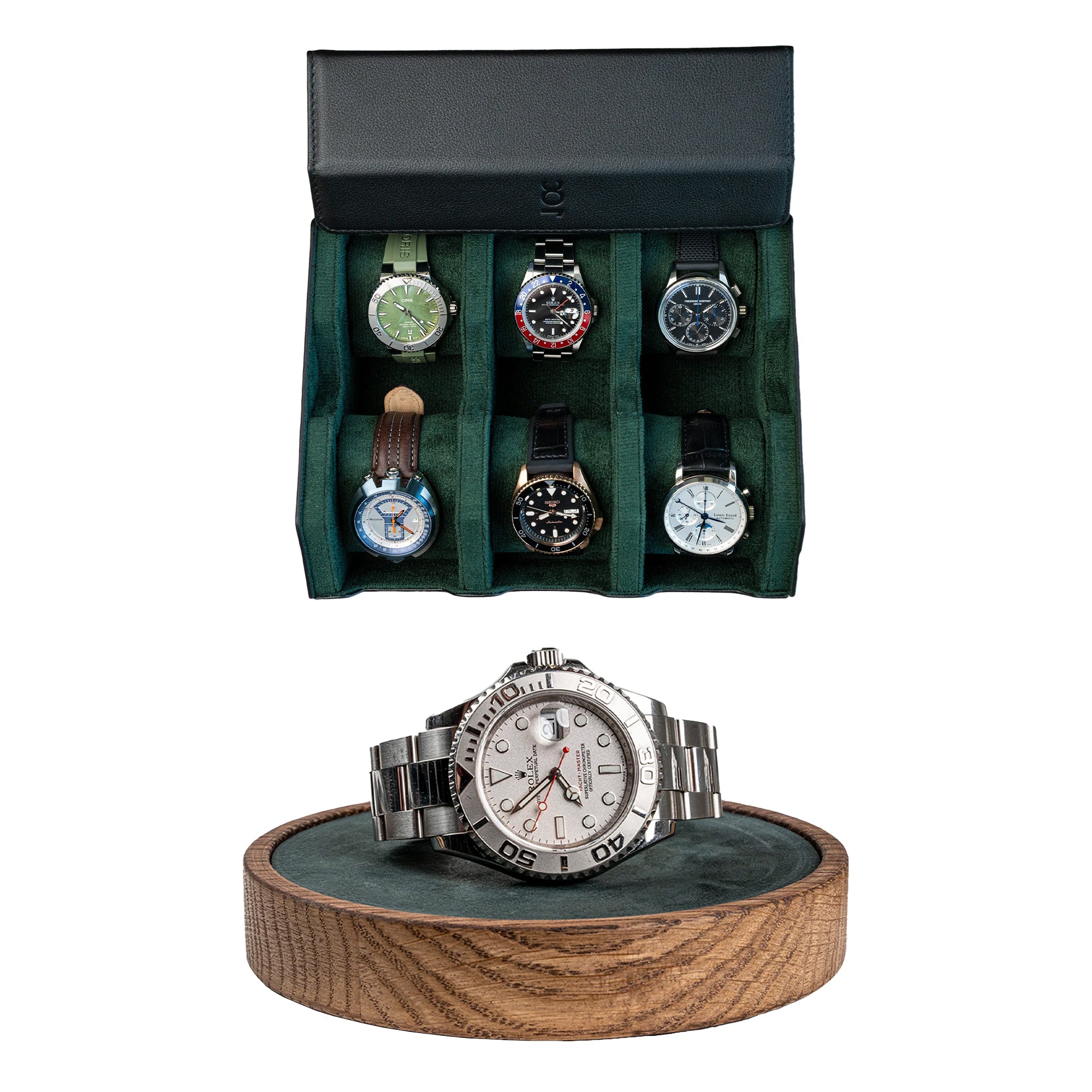 Make your own set (6 Slot Watchbox Watchmat) 569 kr Free