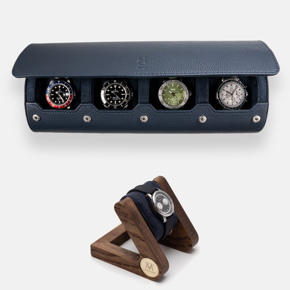 Watch Roll Extra Large + Morelund Watch Stand