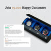 Travel Watch Roll Large - Black Blue