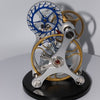 Balance-wheel and escapement model
