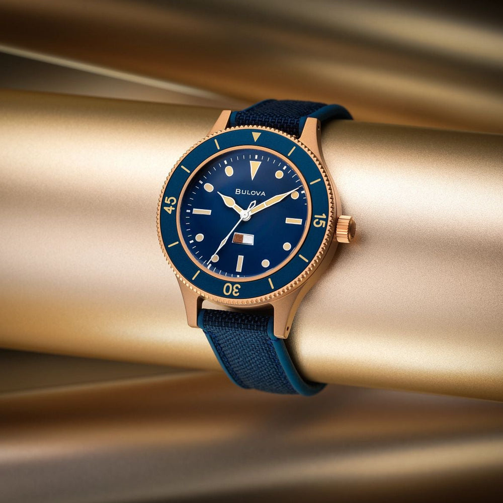 Bulova MIL SHIPS Blue 98A325