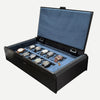 AUBLIQ Watch Box All Black 10 Slot + Strap Slot
