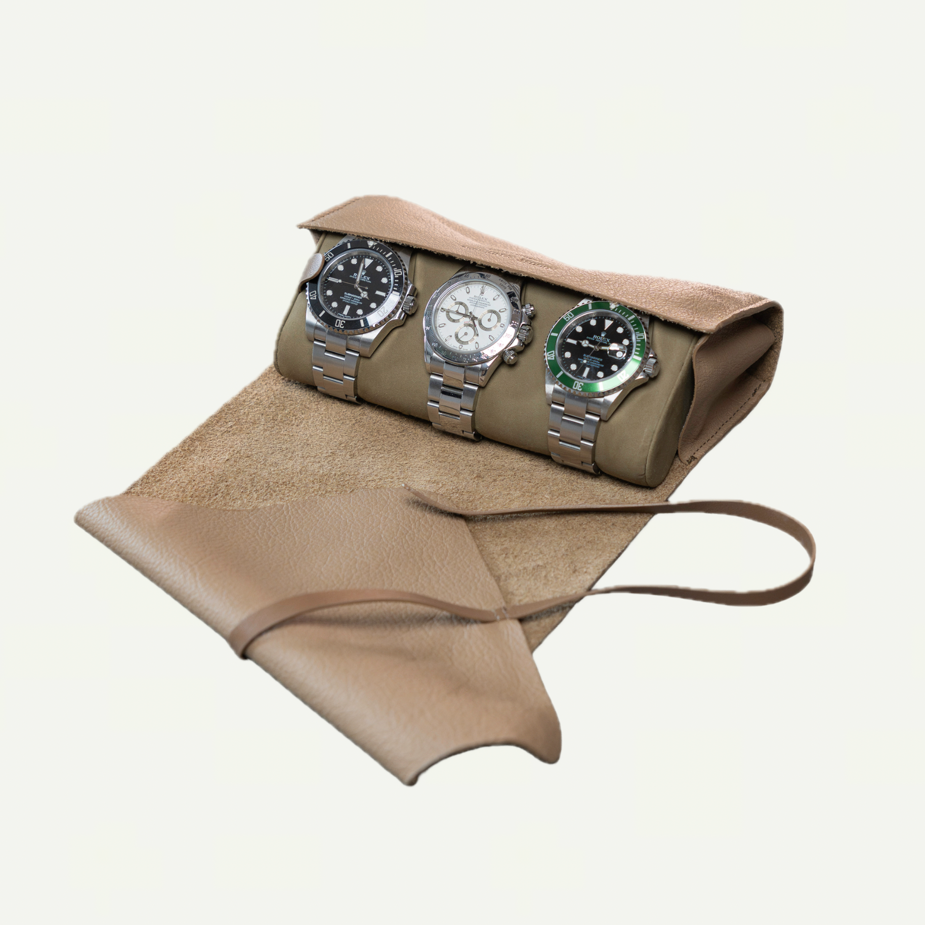 August Sandgren - Light Brown Leather Roll