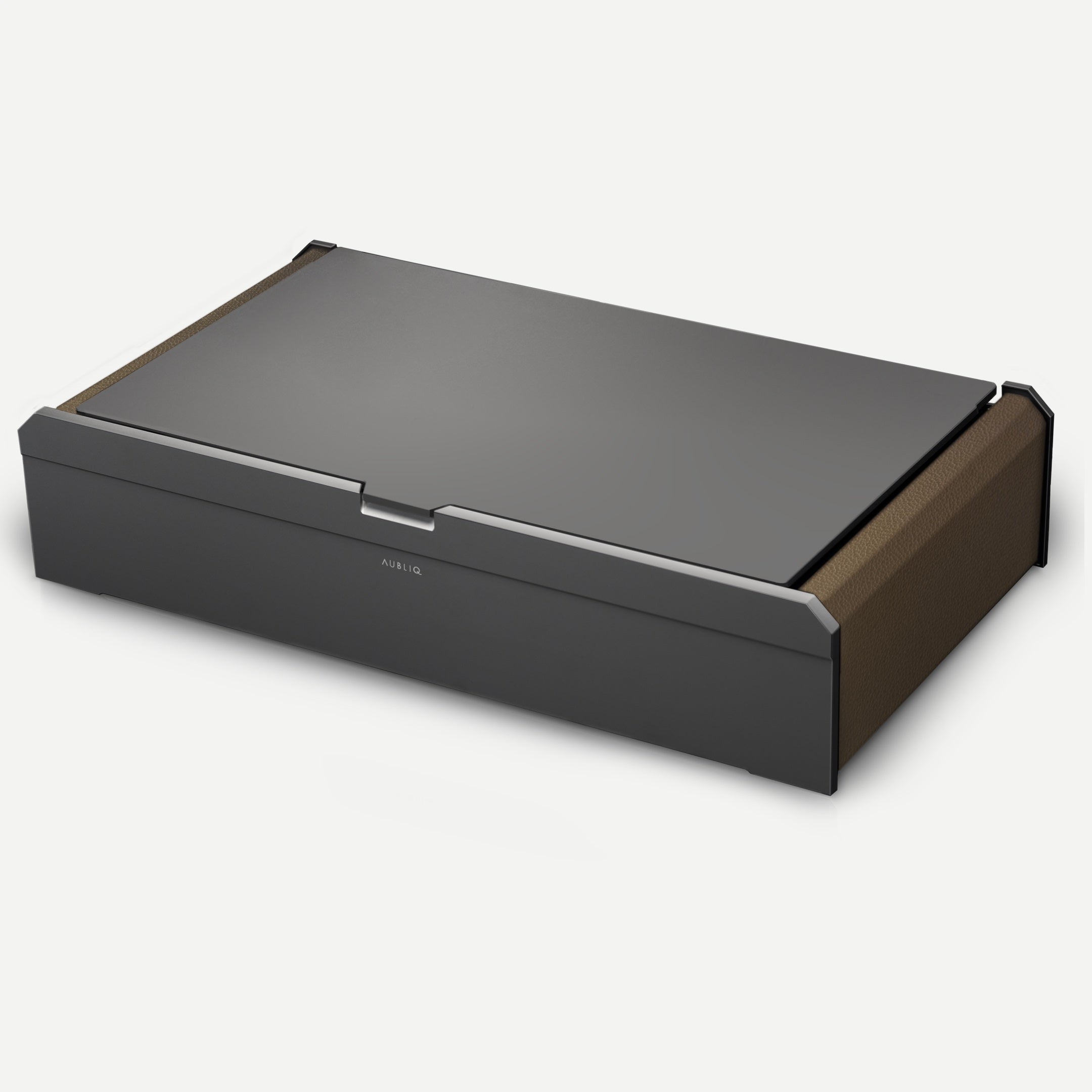 AUBLIQ Watch Box Grey 10 Slot + Strap Slot