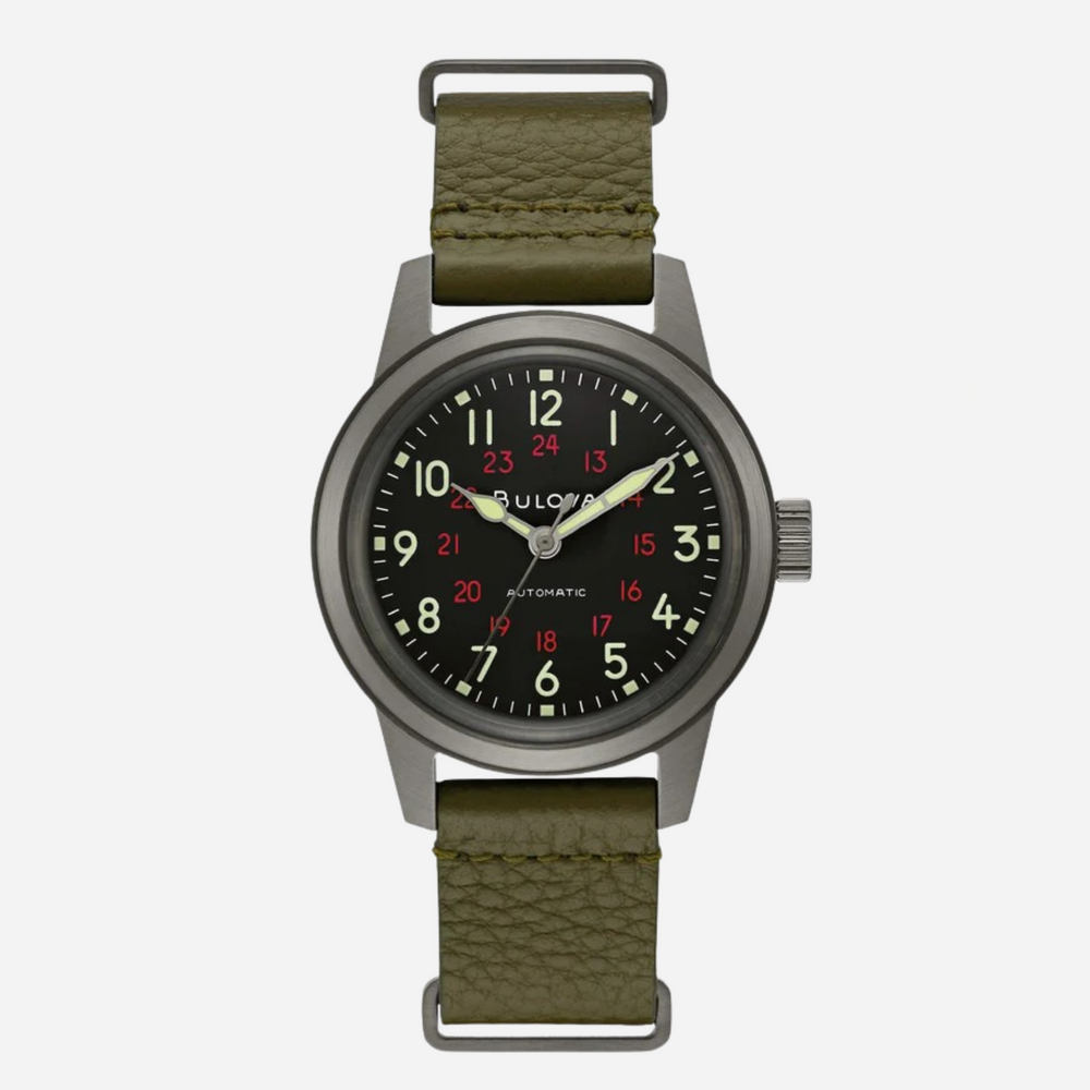 Bulova Hack Watch Black