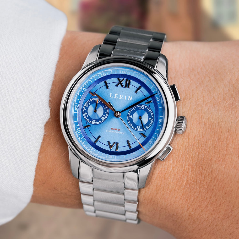 LÈRIN Hybrid Chronograph - Glacier Blue