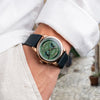 LÈRIN Hybrid Chronograph - Pine Green Gold