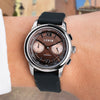 LÈRIN Hybrid Chronograph Limited Edition - Espresso Brown