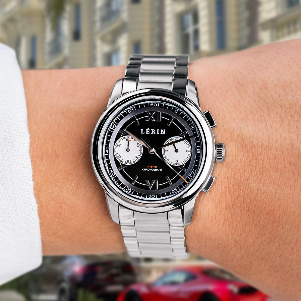 LÈRIN Hybrid Chronograph - Mistral Black