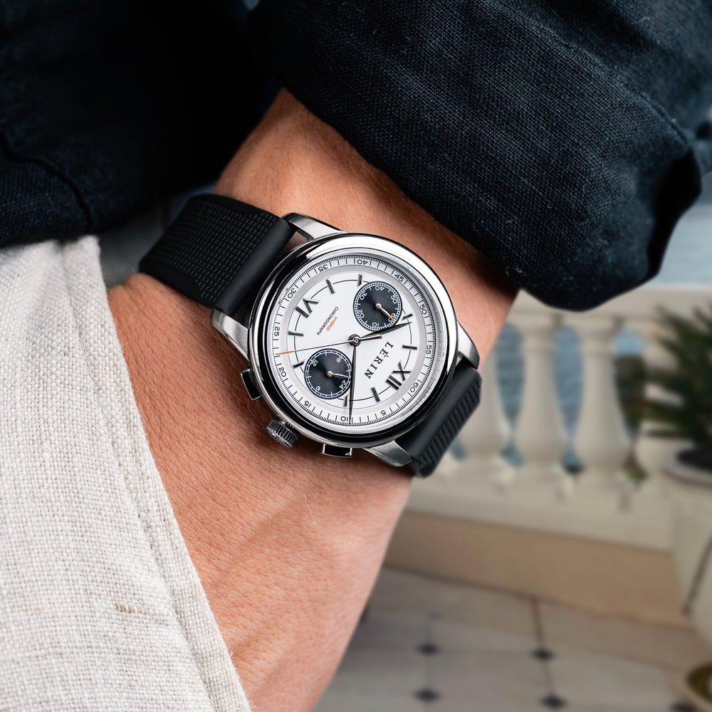 LÈRIN Hybrid Chronograph - Arctic White