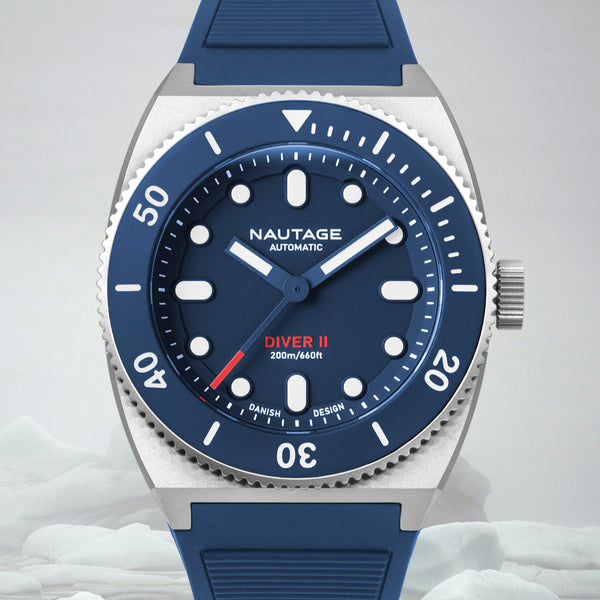 Nautage Diver II - Silver Blue
