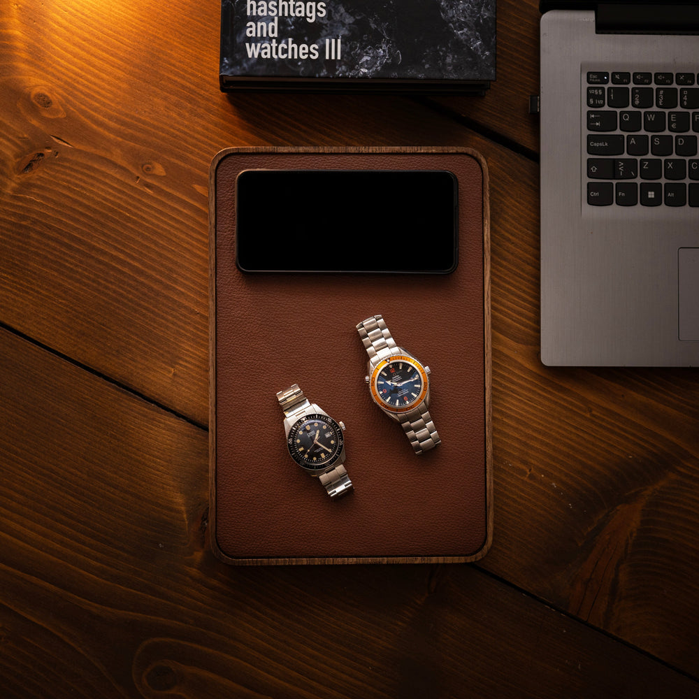 Watch Tray - Dark Oak