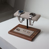 Foxton - Stone Grey & Black Walnut