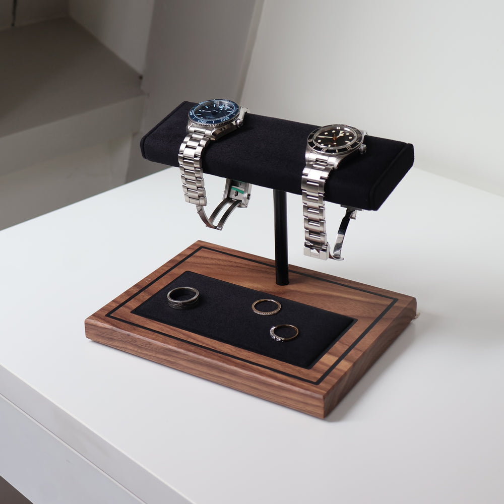 Foxton - Charbon Black & Black Walnut