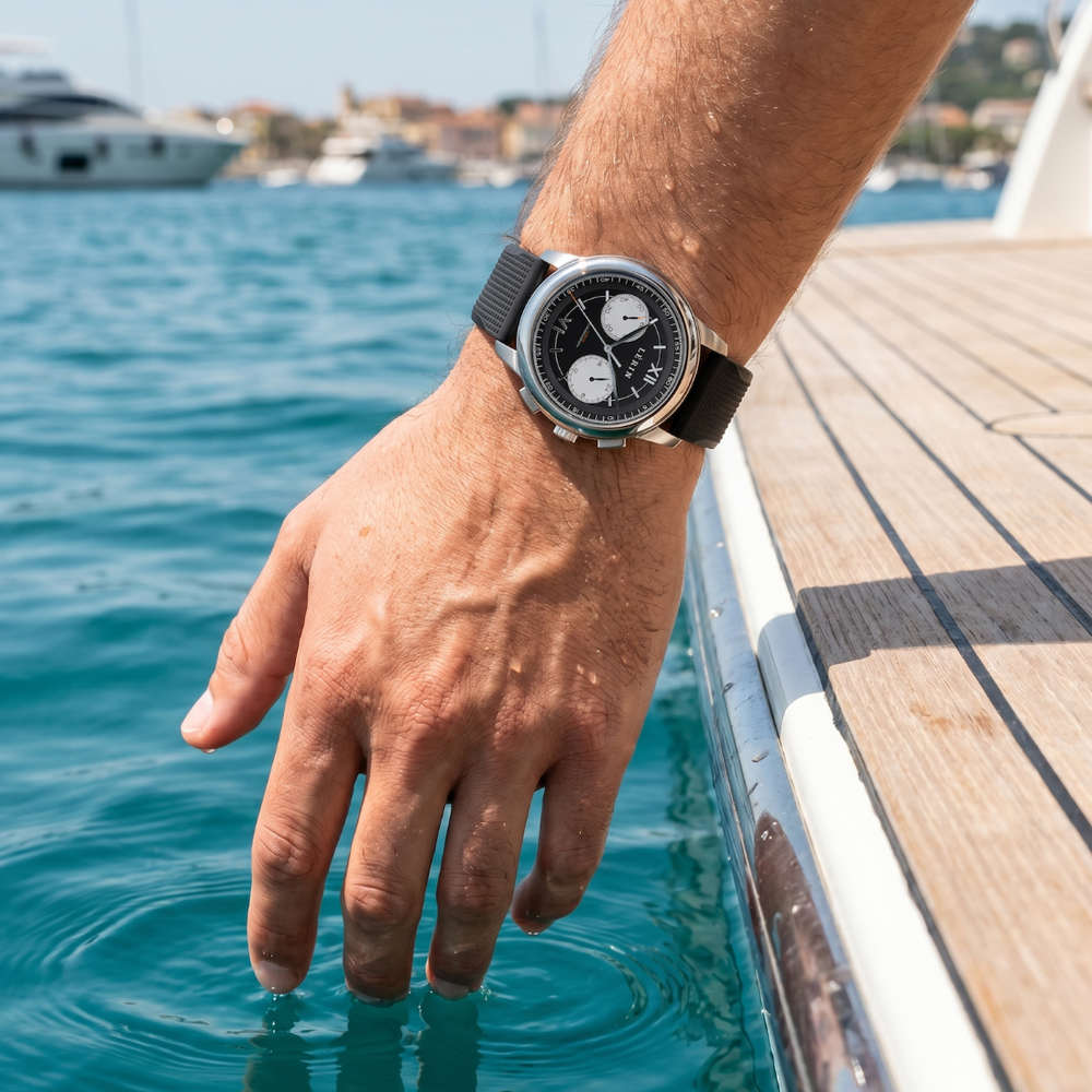 LÈRIN Hybrid Chronograph - Mistral Black