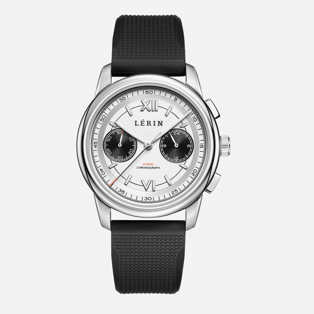 LÈRIN Hybrid Chronograph - Arctic White