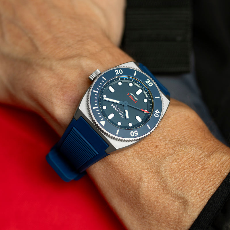 Nautage Diver II - Silver Blue