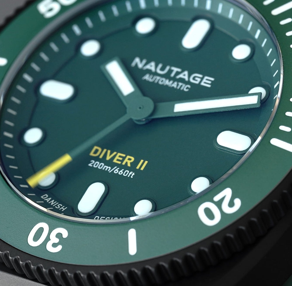 Nautage Diver II – Black/Green