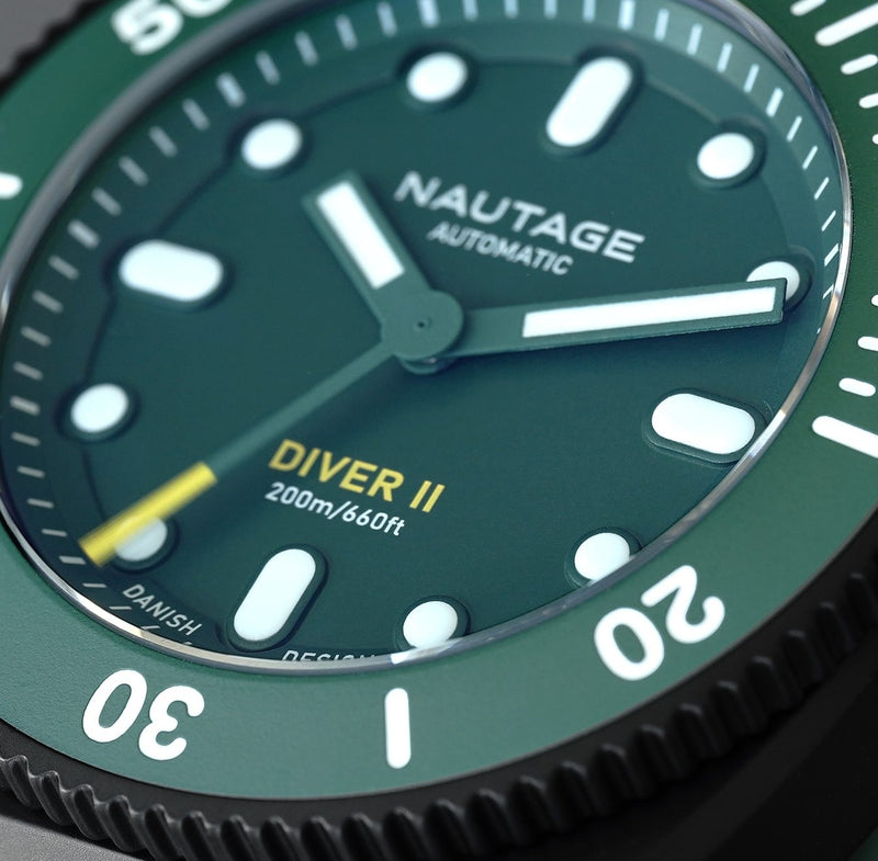 Nautage Diver II – Black/Green