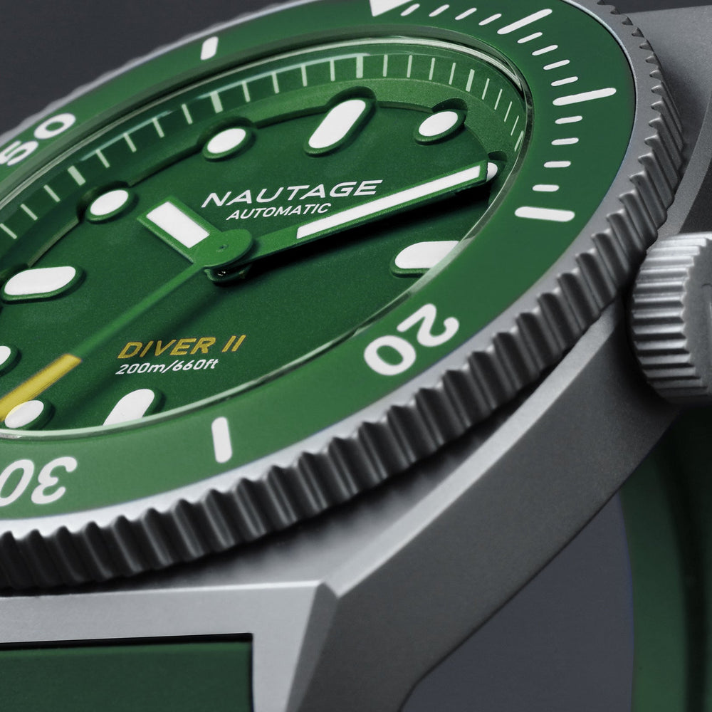 Nautage Diver II - Silver Green