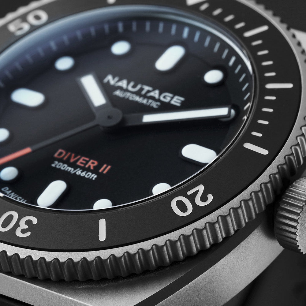 Nautage Diver II - Silver Black Orange