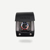 Personalized Single Black Grey with the name THOMAS engraved