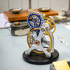 Balance-wheel and escapement model