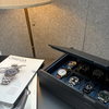 AUBLIQ Watch Box All Black 10 Slot + Strap Slot