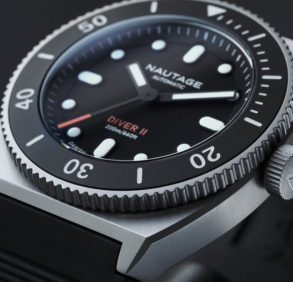 Nautage Diver II - Silver Black