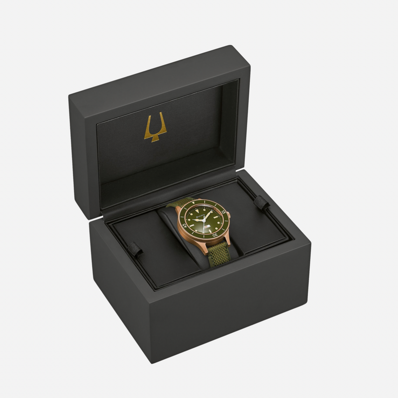 Bulova MIL SHIPS Green 98A324