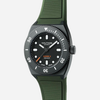 Nautage Diver II – Black/Black – Green Strap