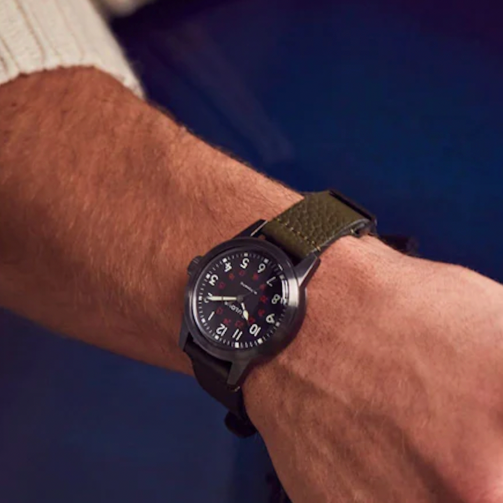 Bulova Hack Watch Black