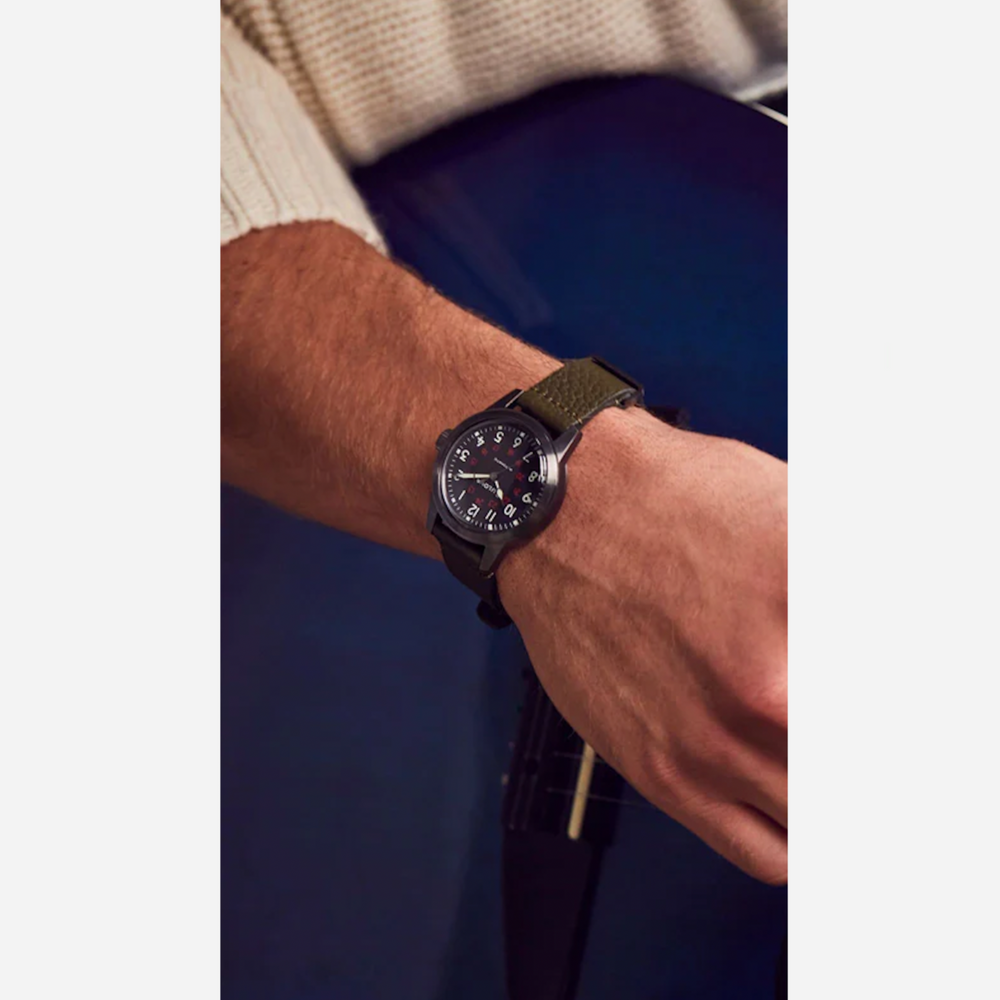 Bulova Hack Watch Black