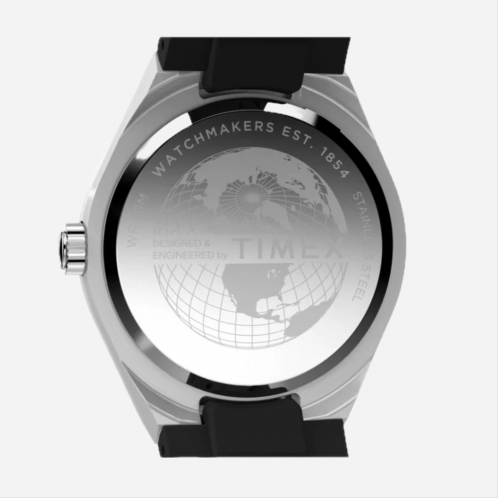 TIMEX Q Timex Continental GMT Rubber Strap