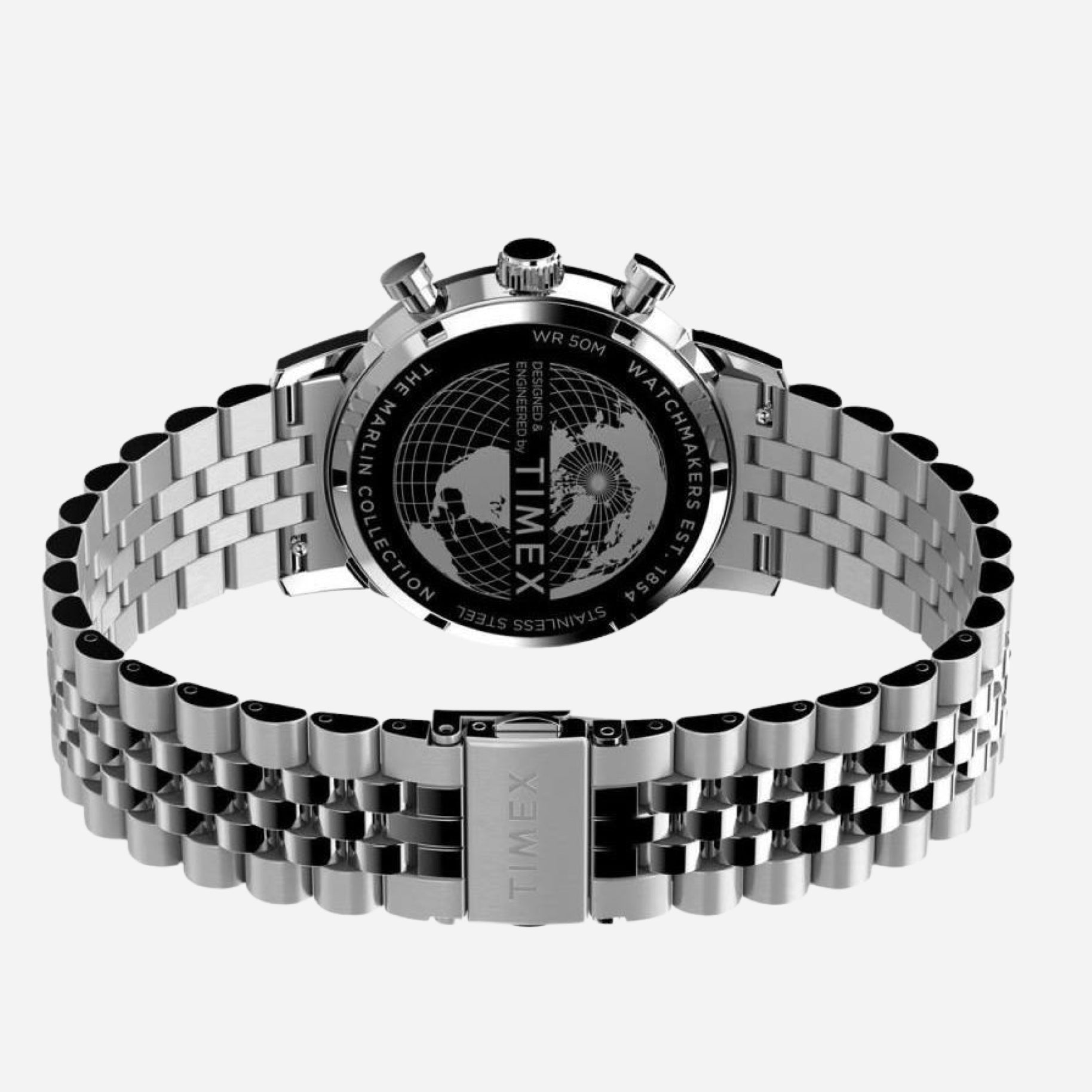 TIMEX Marlin Quartz Chronograph Silver