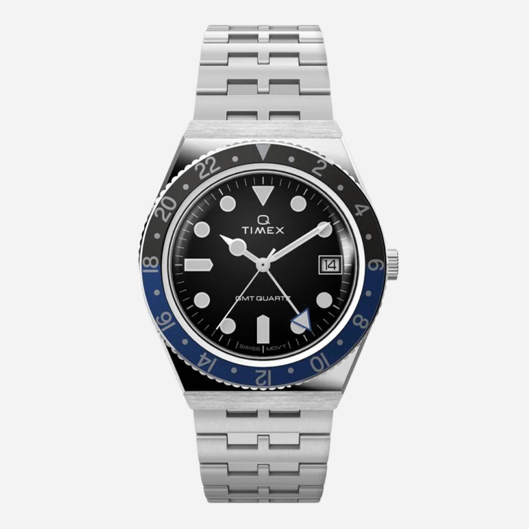 Timex Q Timex GMT Black/Blue