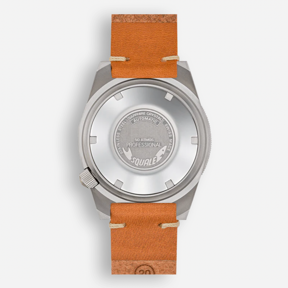 Squale 1521 Blue Blasted Leather