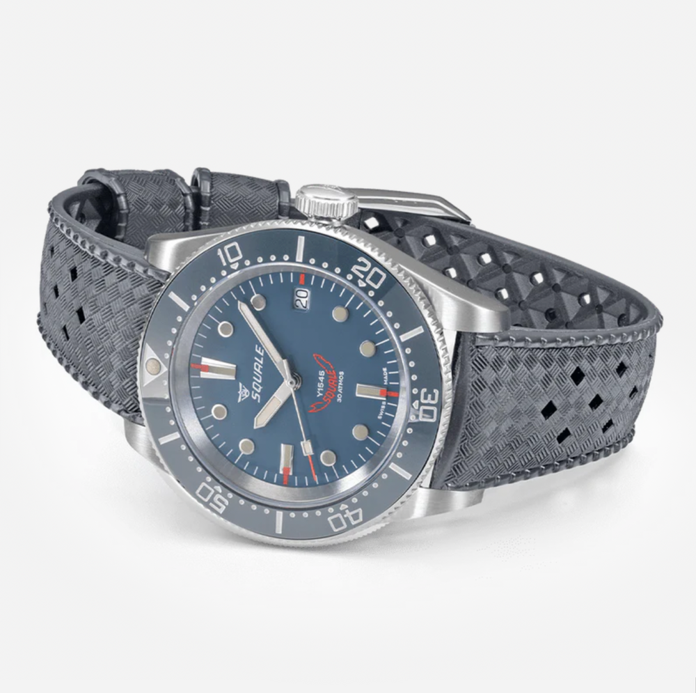 Squale 1545 Grey Rubber