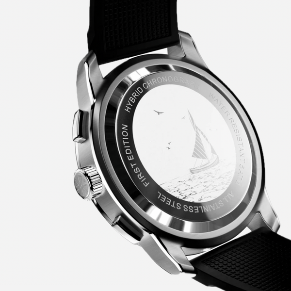 LÈRIN Hybrid Chronograph - Obsidian Black