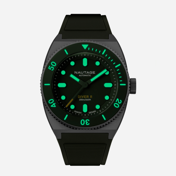 Nautage Diver II - Silver Green