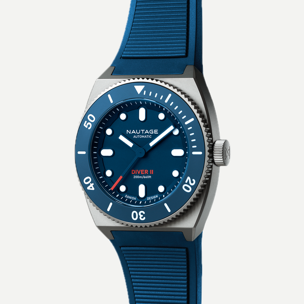 Nautage Diver II - Silver Blue