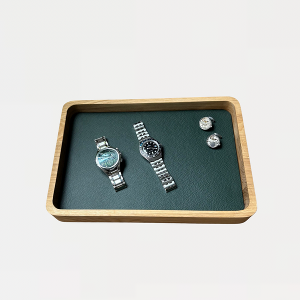 Watch Tray Tall - Natural Oak