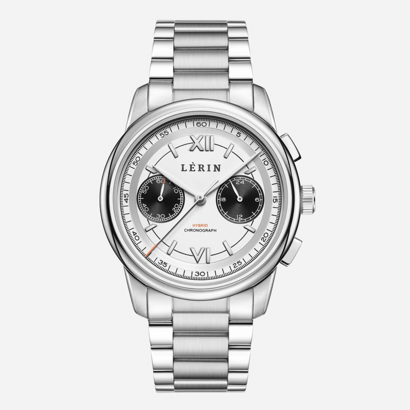 LÈRIN Hybrid Chronograph - Arctic White