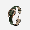 LÈRIN Hybrid Chronograph - Pine Green Gold
