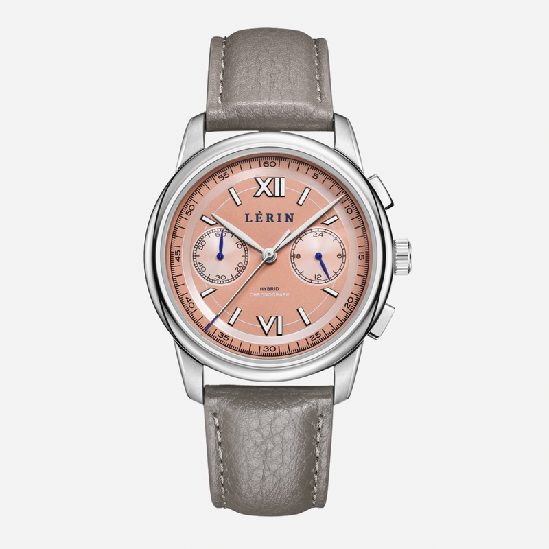 LÈRIN Hybrid Chronograph Limited Edition - Salmon