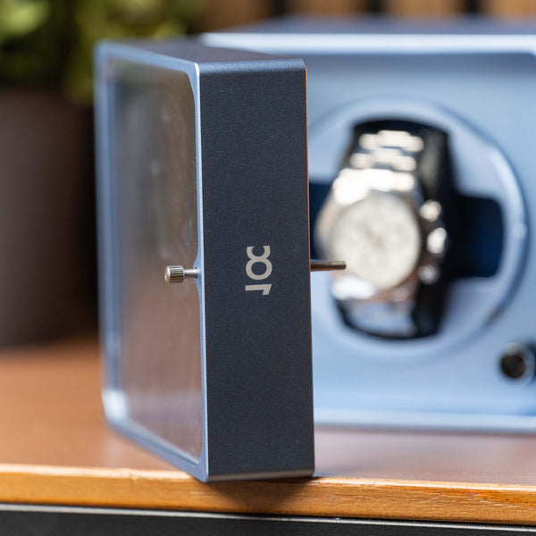 Square Watch Winder Blue