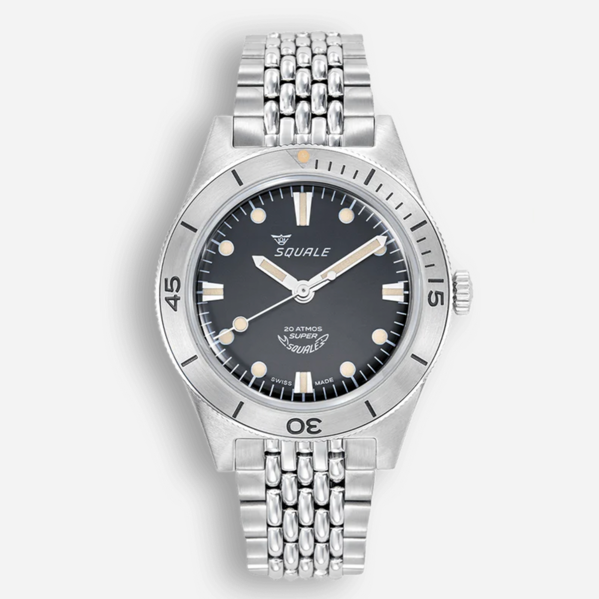 パーツ TA SQUALE 130-50T Super-Squale Sunray Black Bracelet - €1.195 - Free shipping
