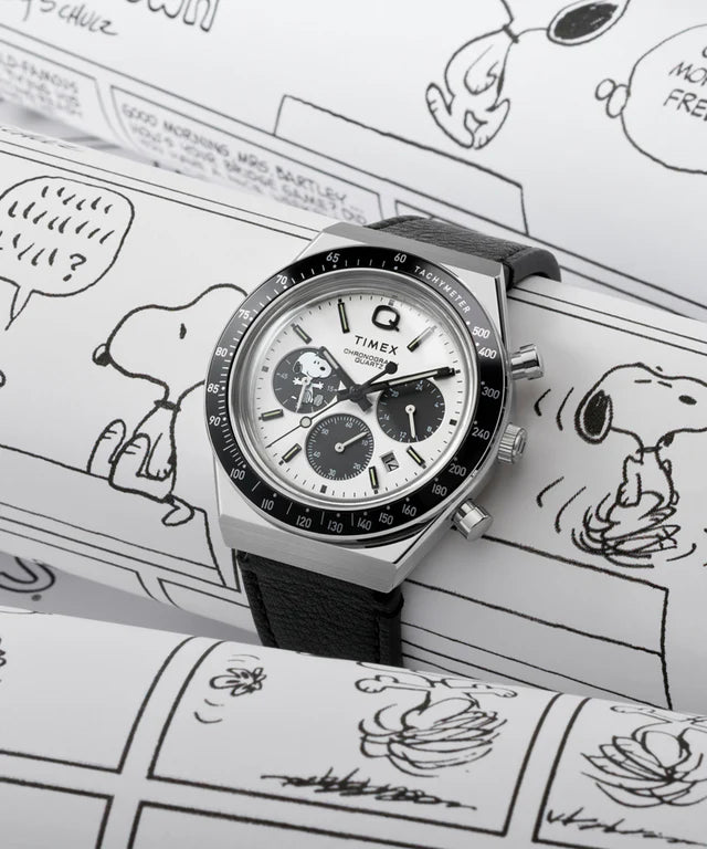 Timex Q Timex Chronograph x Peanuts Snoopy