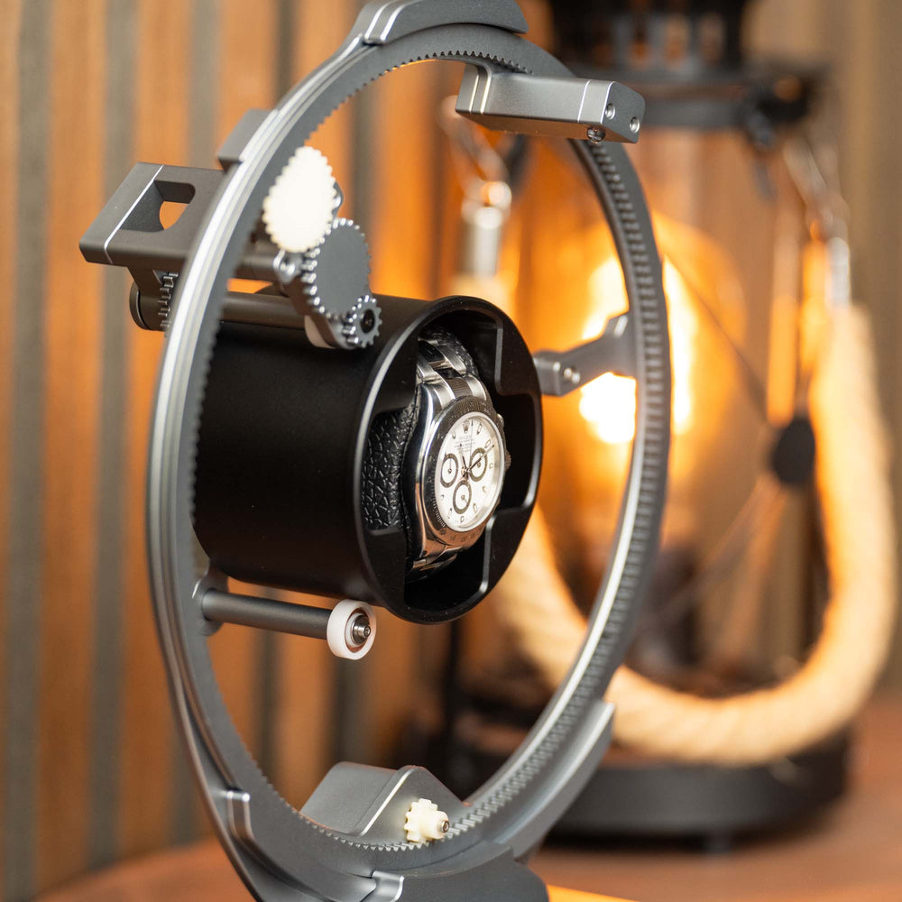 Escape Wheel Watch Winder - Grey