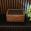 Morelund 6 Slot Wood Watch Box Dark Oak Black
